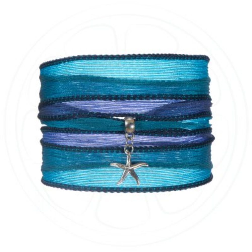 DISCO LEMONADE Aphrodite Goddess of the Sea, Wrap Bracelet, Starfish, Choker,